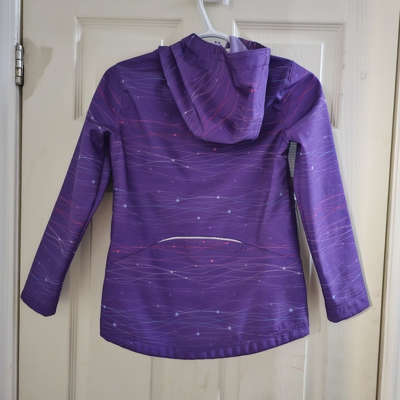 Paradox Kids Purple Soft Shell Spring/fall Jacket - Picture 2 of 4